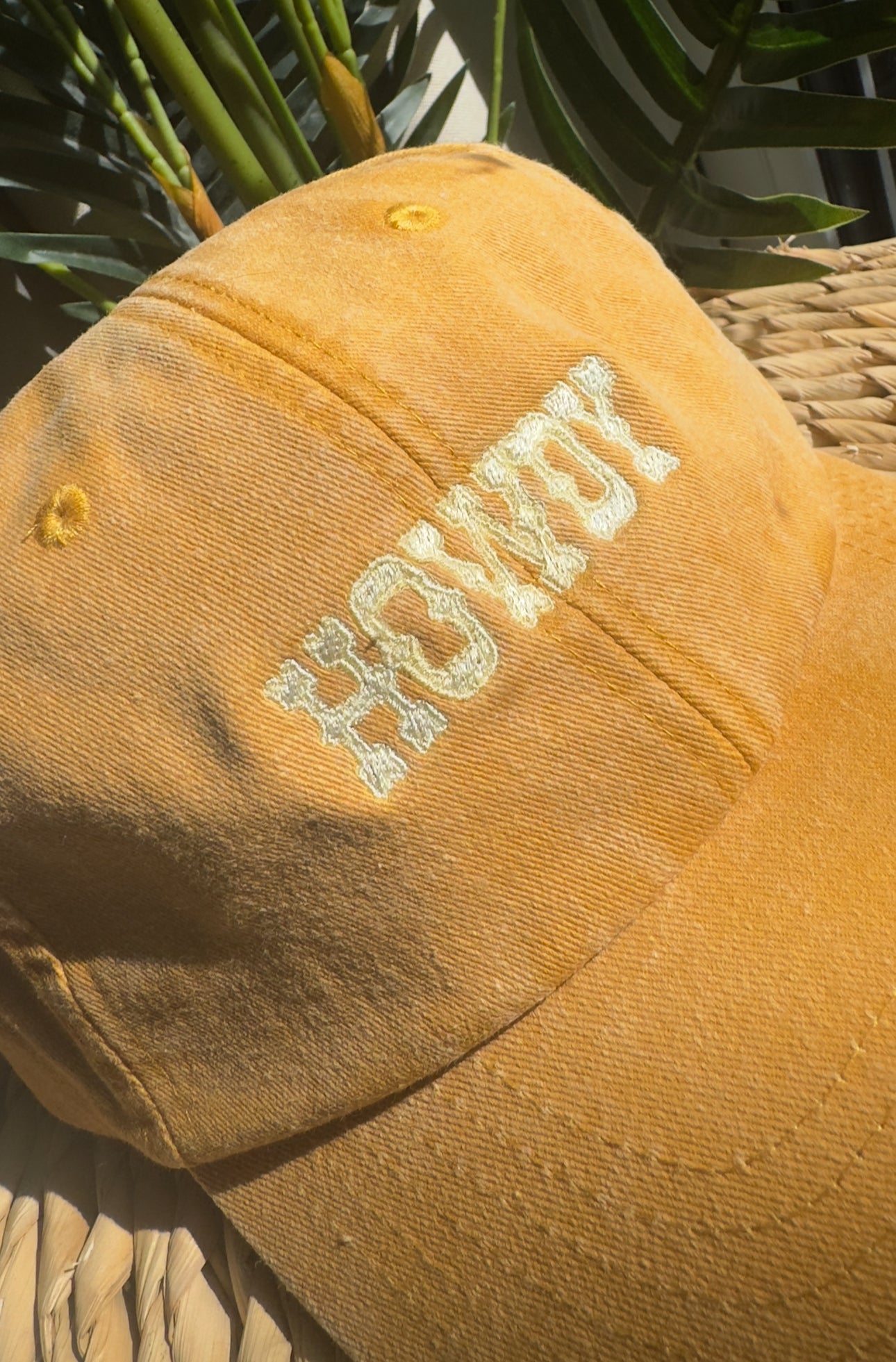 Howdy Embroidered Cap