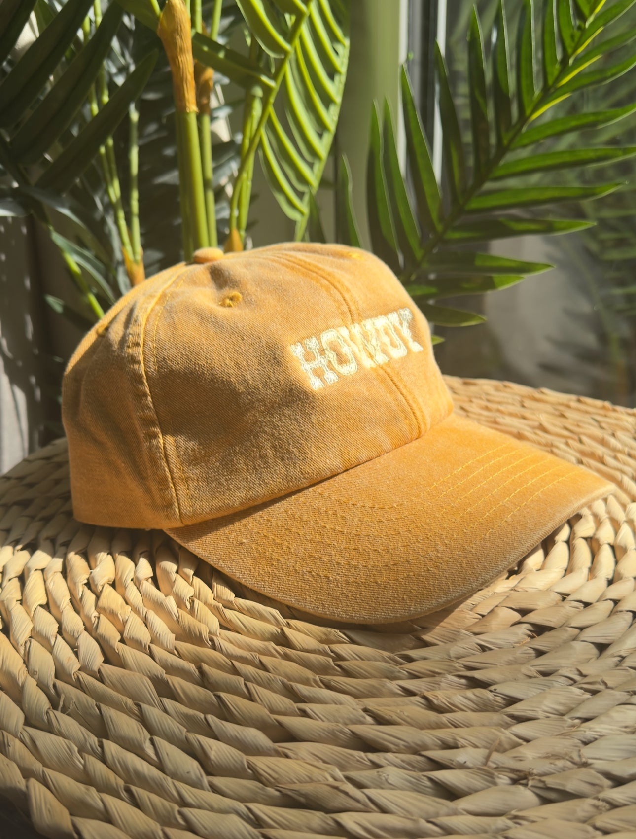 Howdy Embroidered Cap