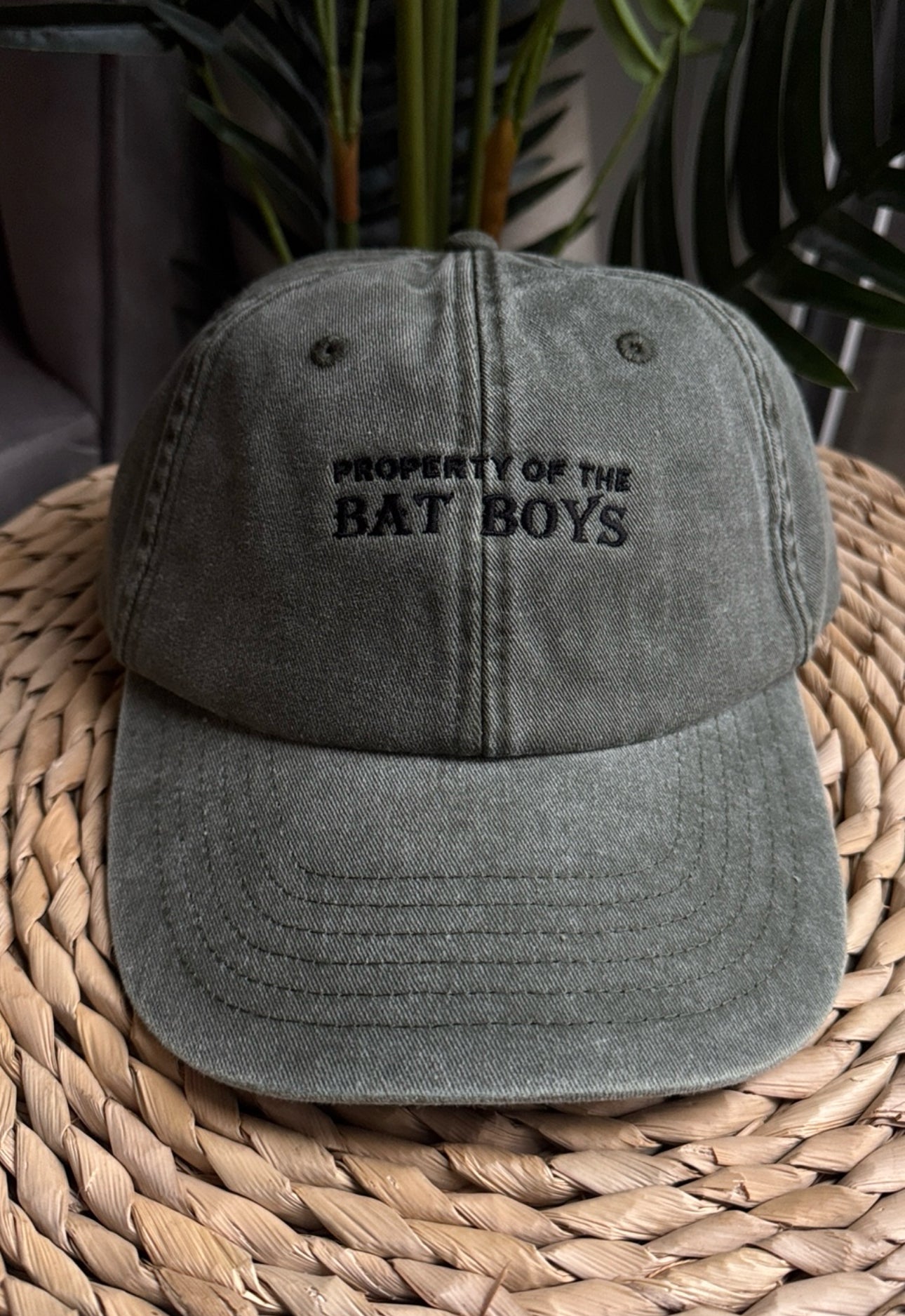 Property Of The Bat Boys Embroidered Cap