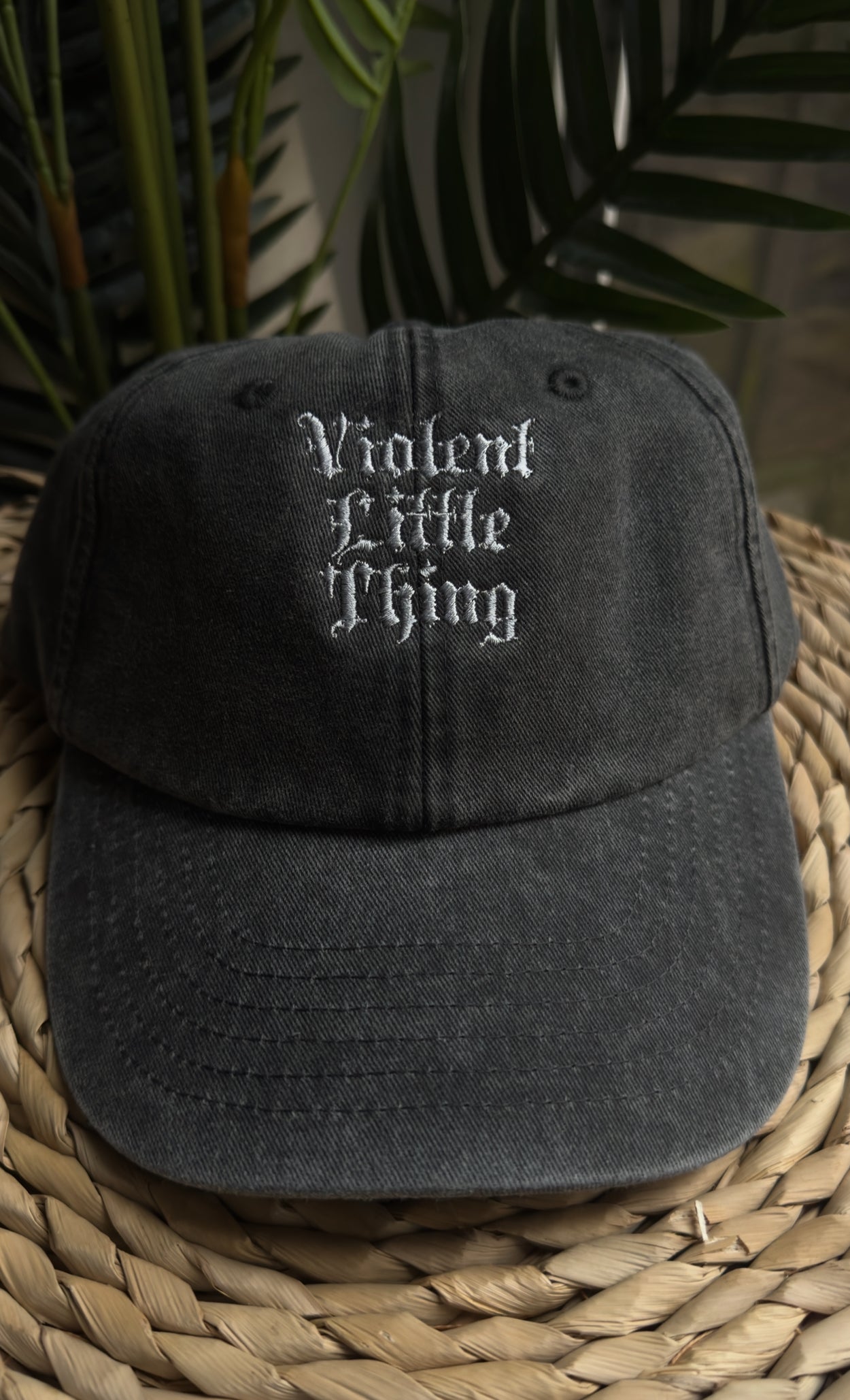 Violent Little Thing Dragon Embroidered Cap