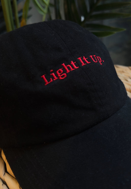 Light It Up. Embroidered Cap