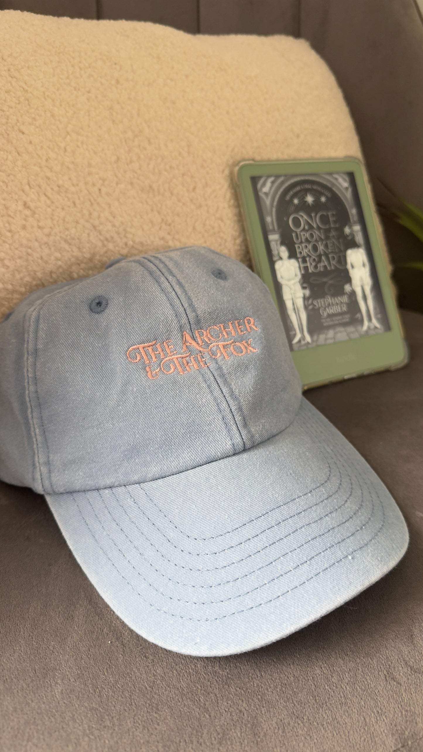 The Archer & The Fox Embroidered Cap (Once upon a broken heart Inspired)