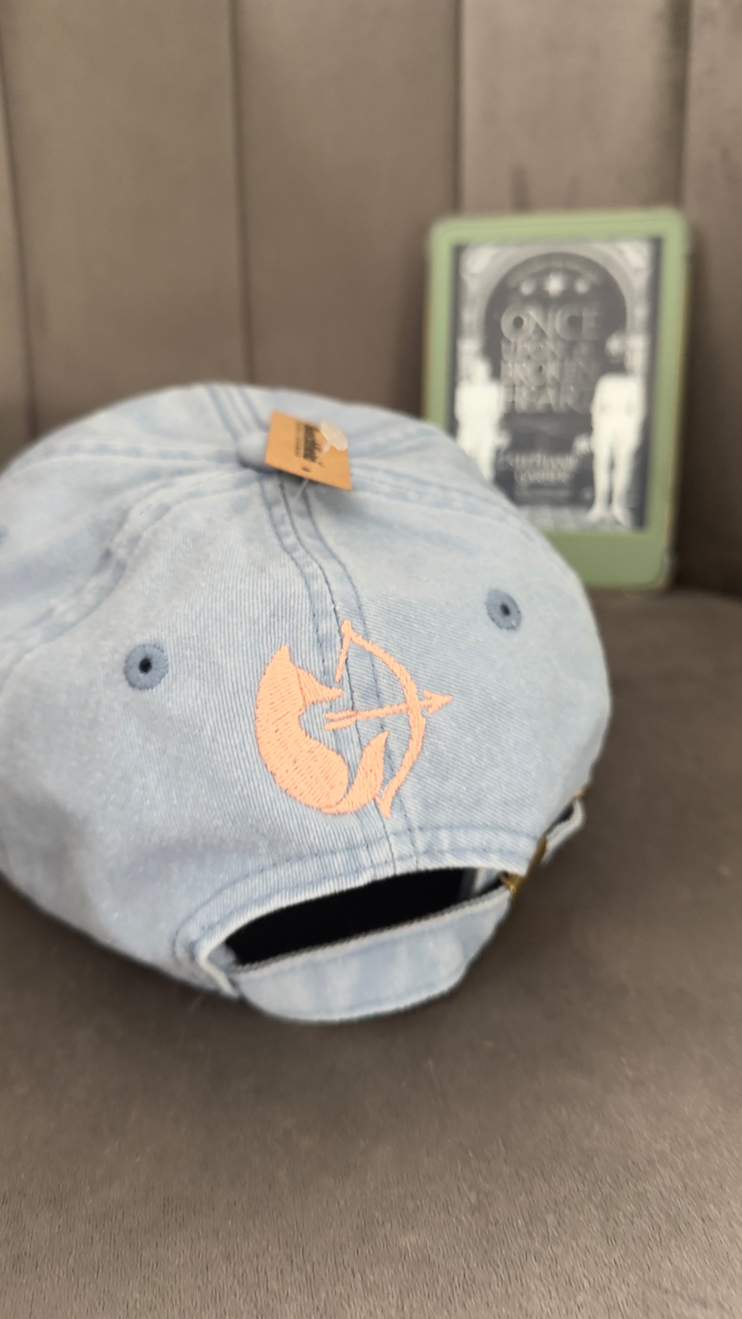 The Archer & The Fox Embroidered Cap (Once upon a broken heart Inspired)
