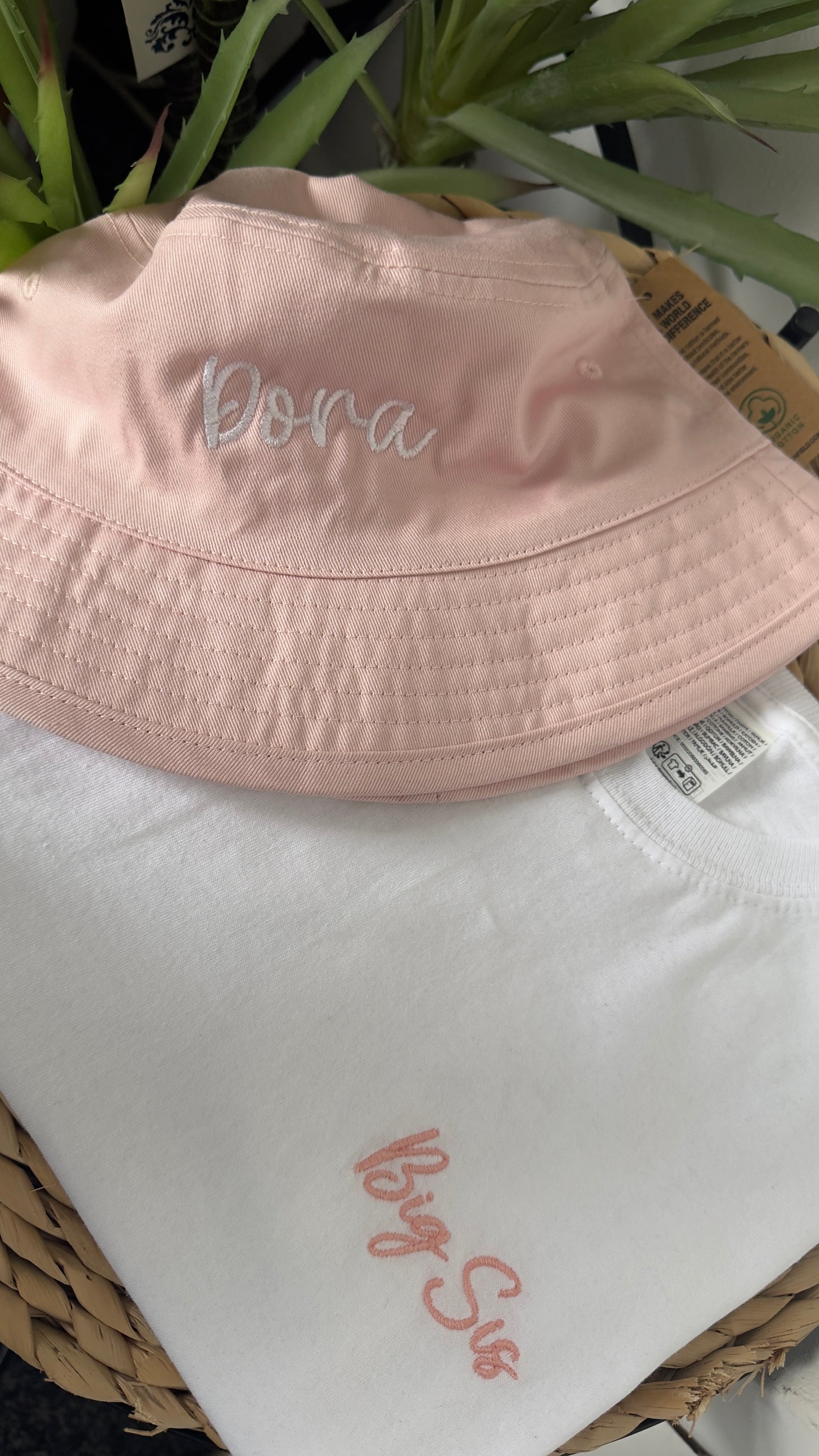 Kids Embroidered Tee β Matching Brother & Sister Outfits