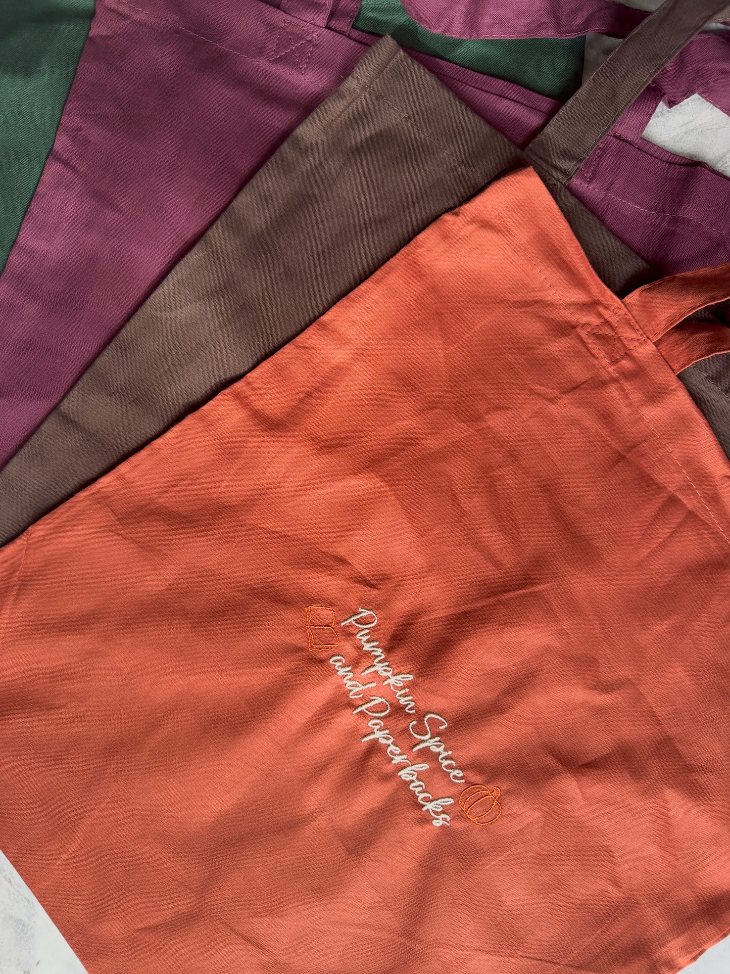 π Pumpkin Spice & Paperbacks Tote π