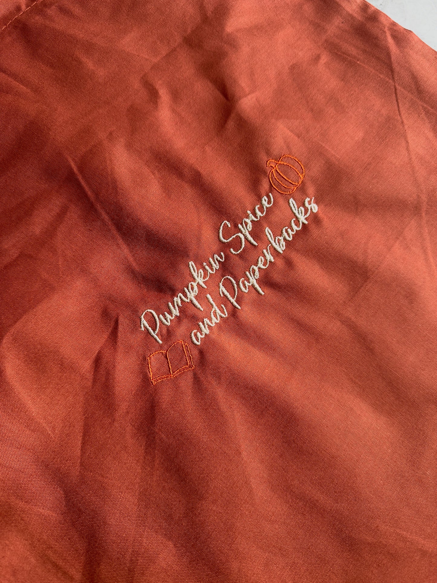 π Pumpkin Spice & Paperbacks Tote π