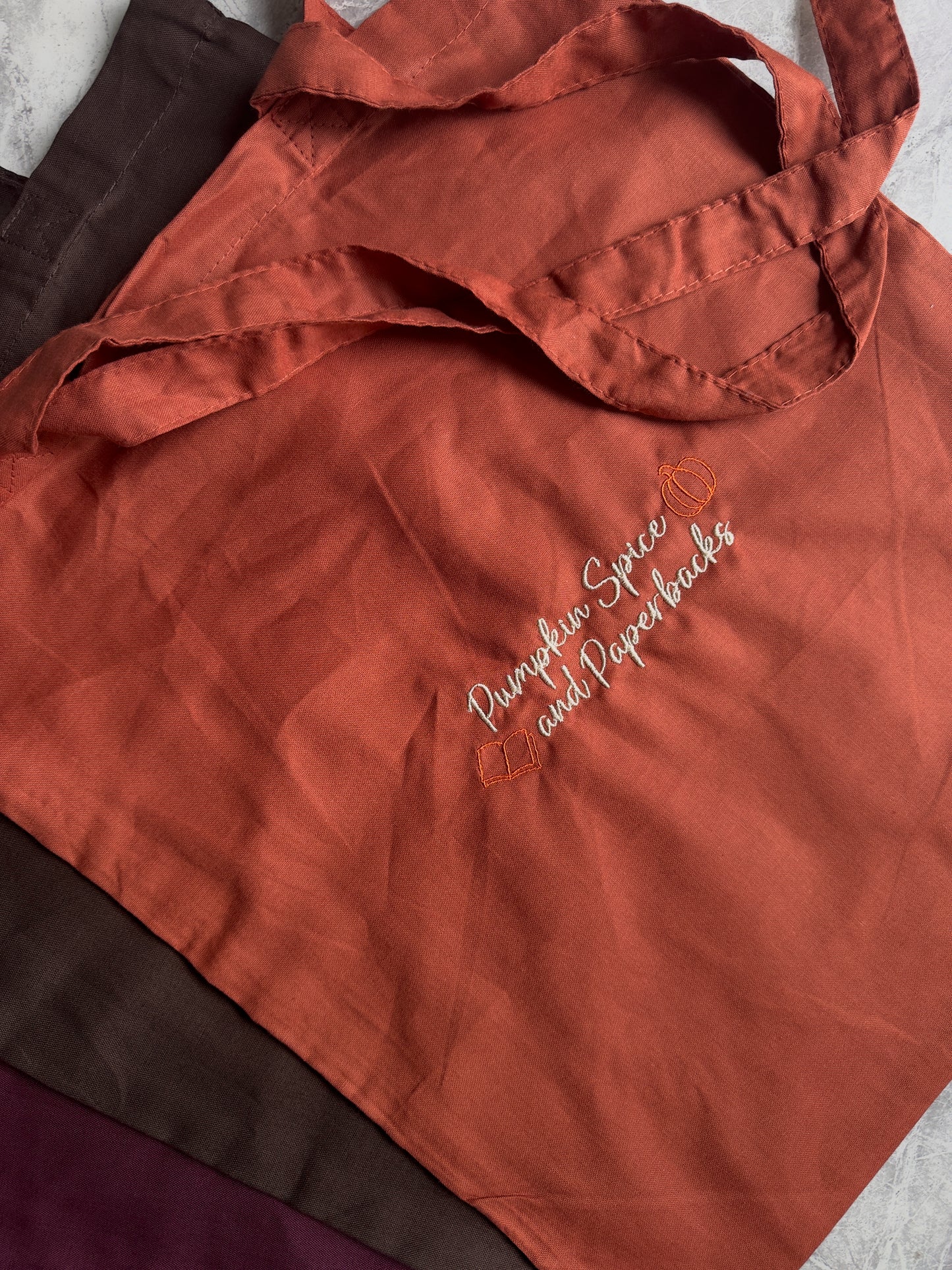 π Pumpkin Spice & Paperbacks Tote π