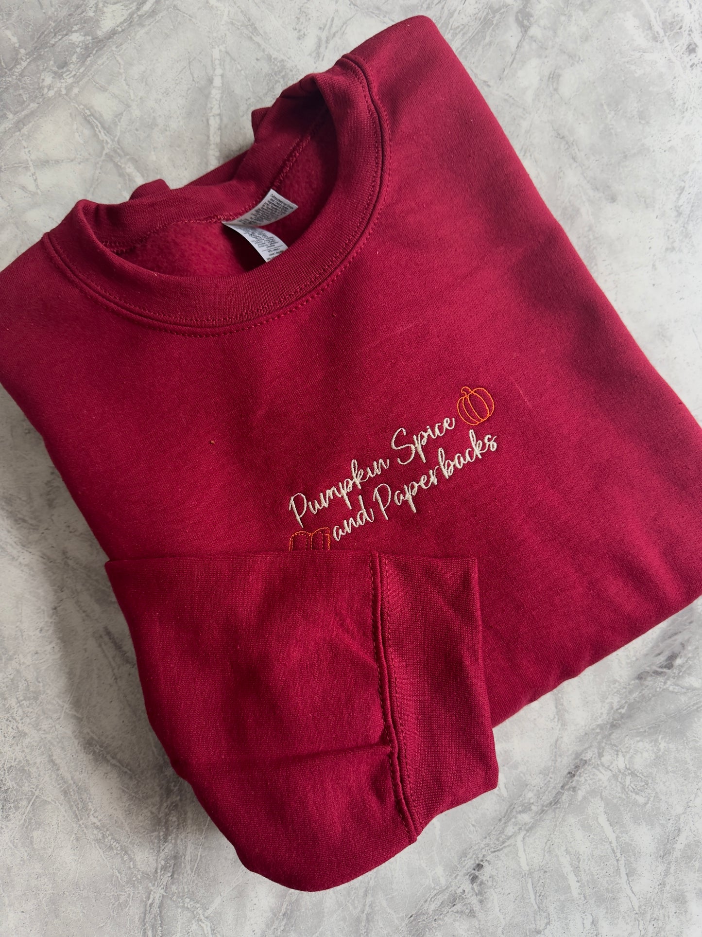 Pumpkin Spice & Paperbacks Sweatshirt