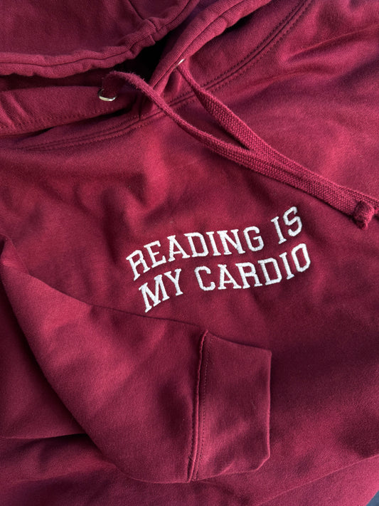 Reading Is My Cardio Hoodie