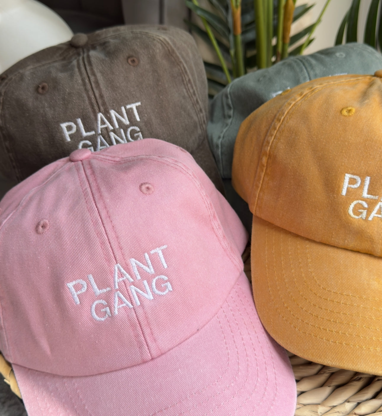 Plant Gang Embroidered Cap
