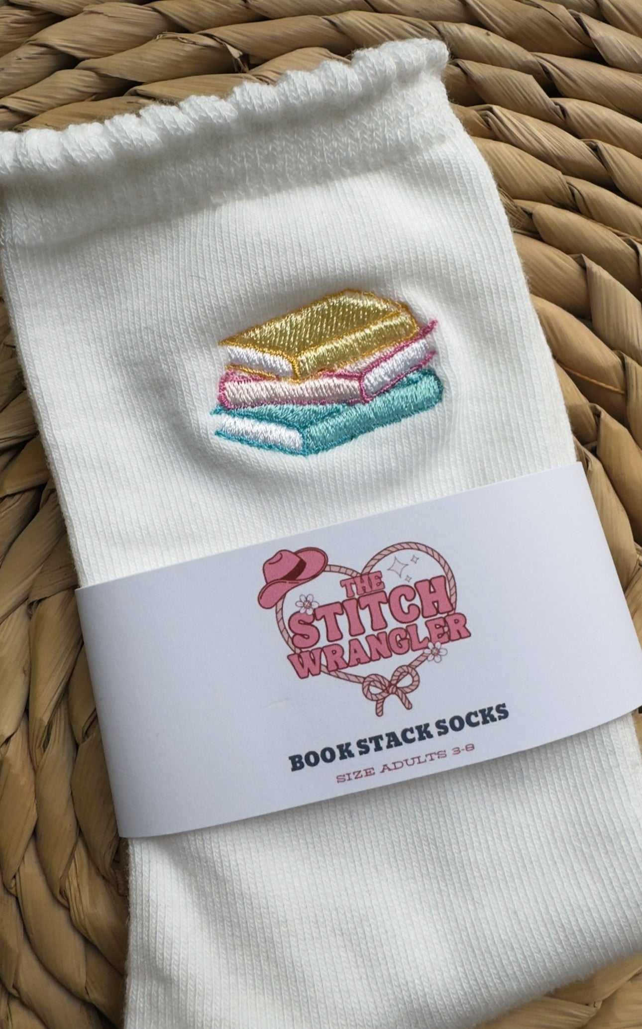 Book Stack Socks