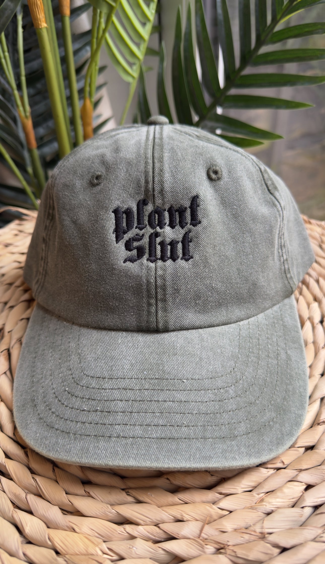 Plant Slut Embroidered Cap