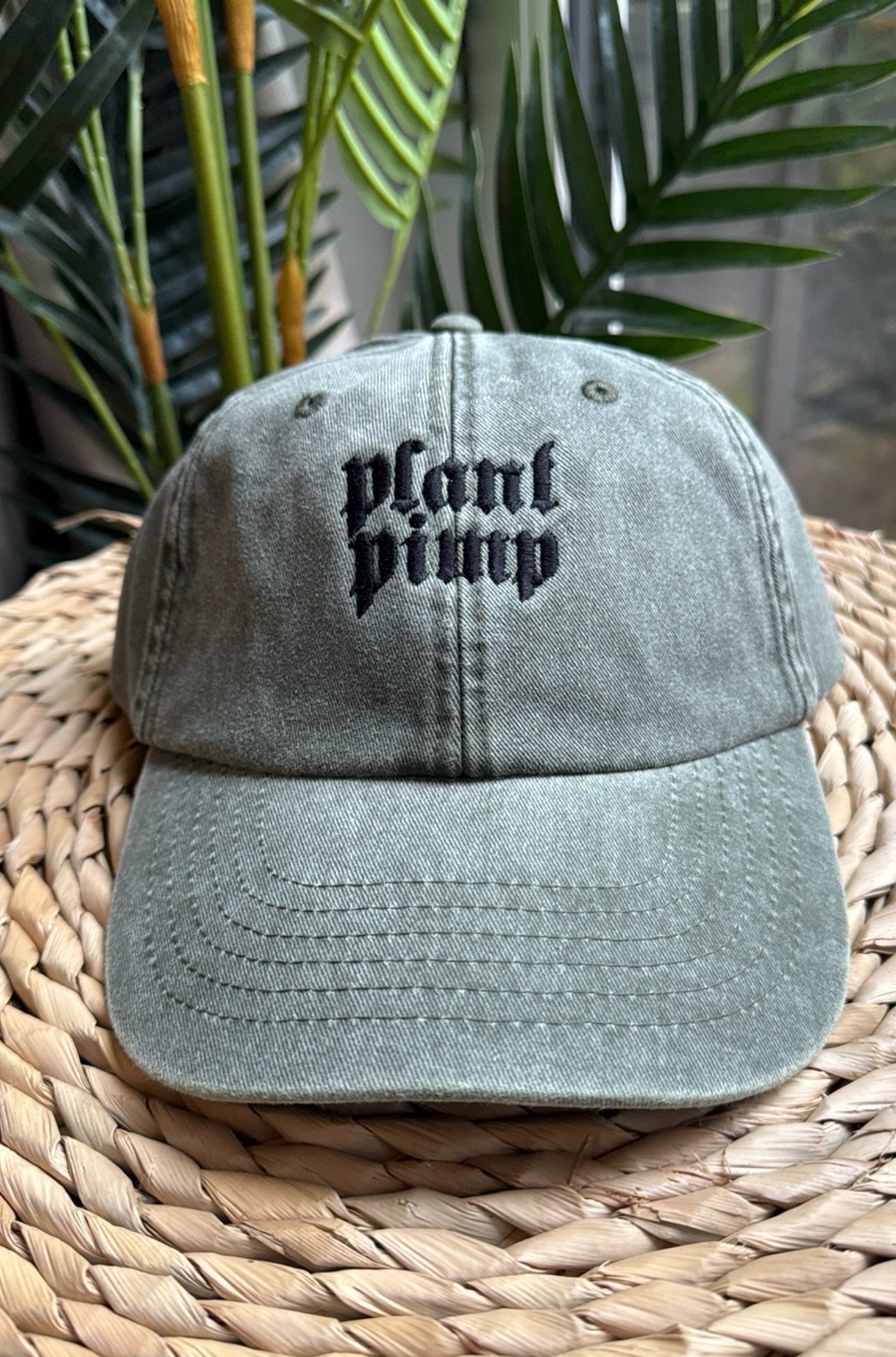 Plant Pimp Embroidered Cap