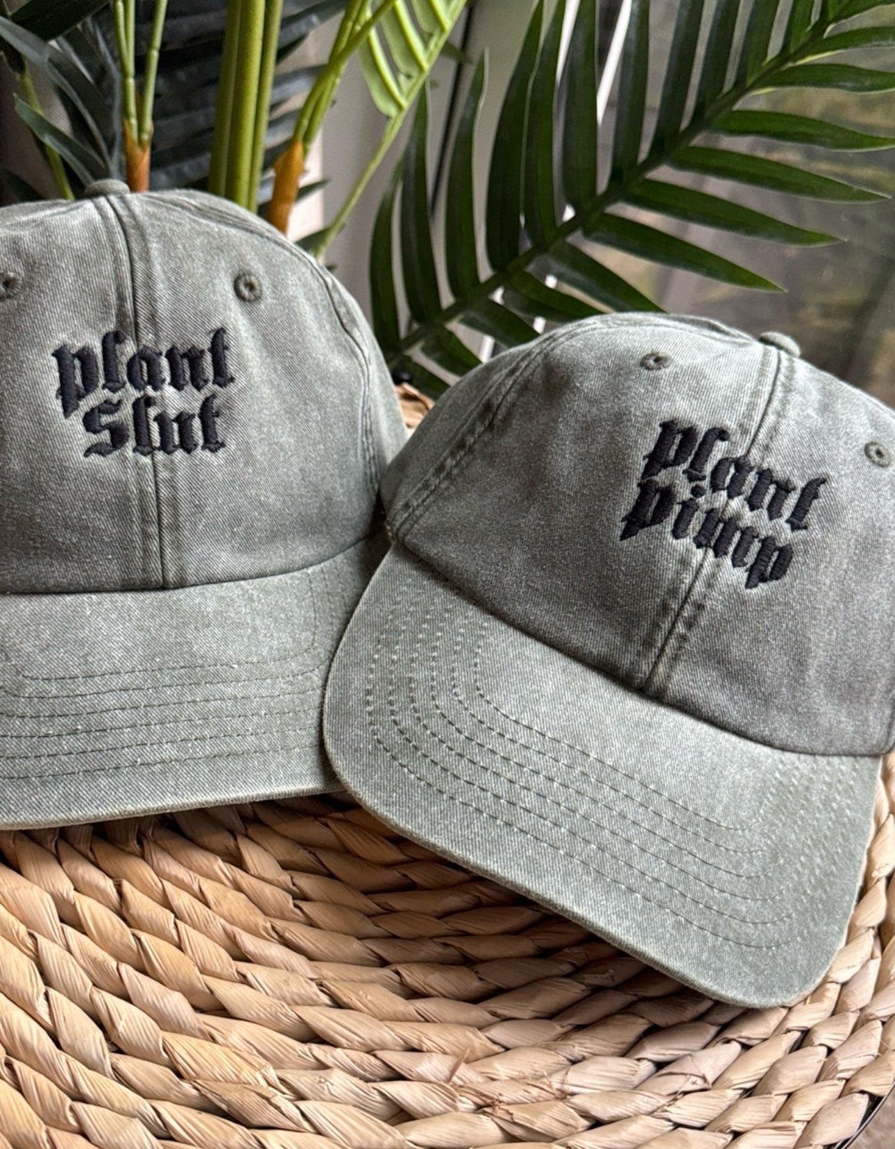 Plant Pimp Embroidered Cap