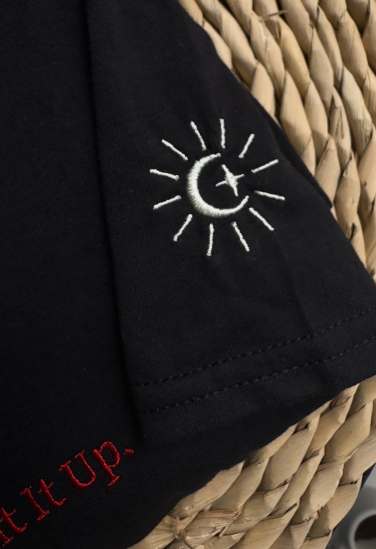 Light It Up. Embroidered