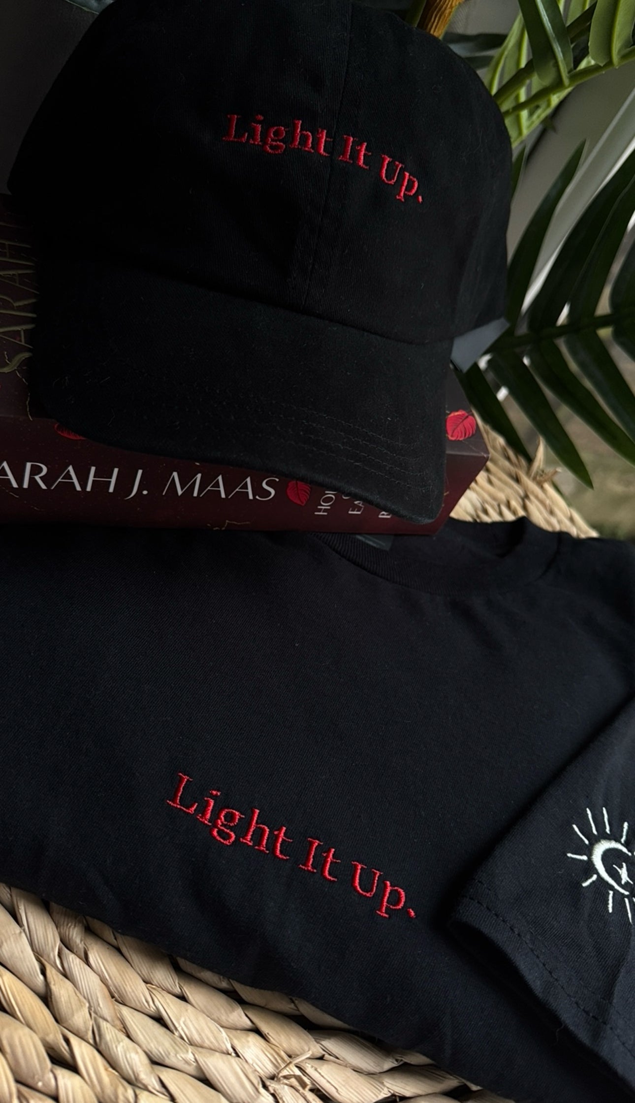 Light It Up. Embroidered