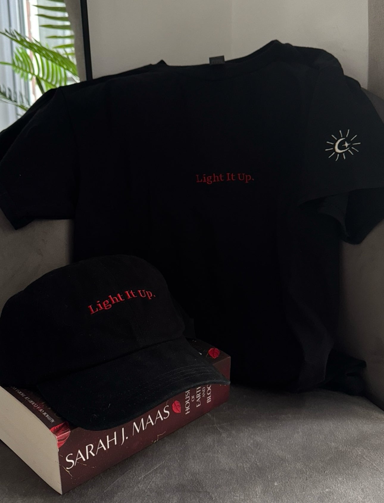 Light It Up. Embroidered