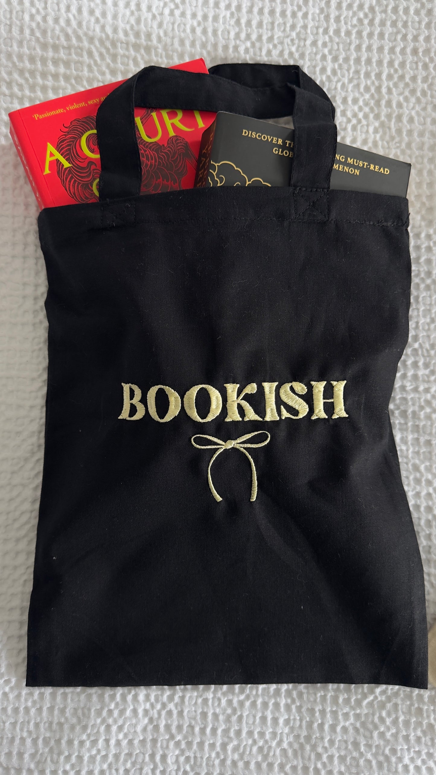 Mini Book Tote Bag