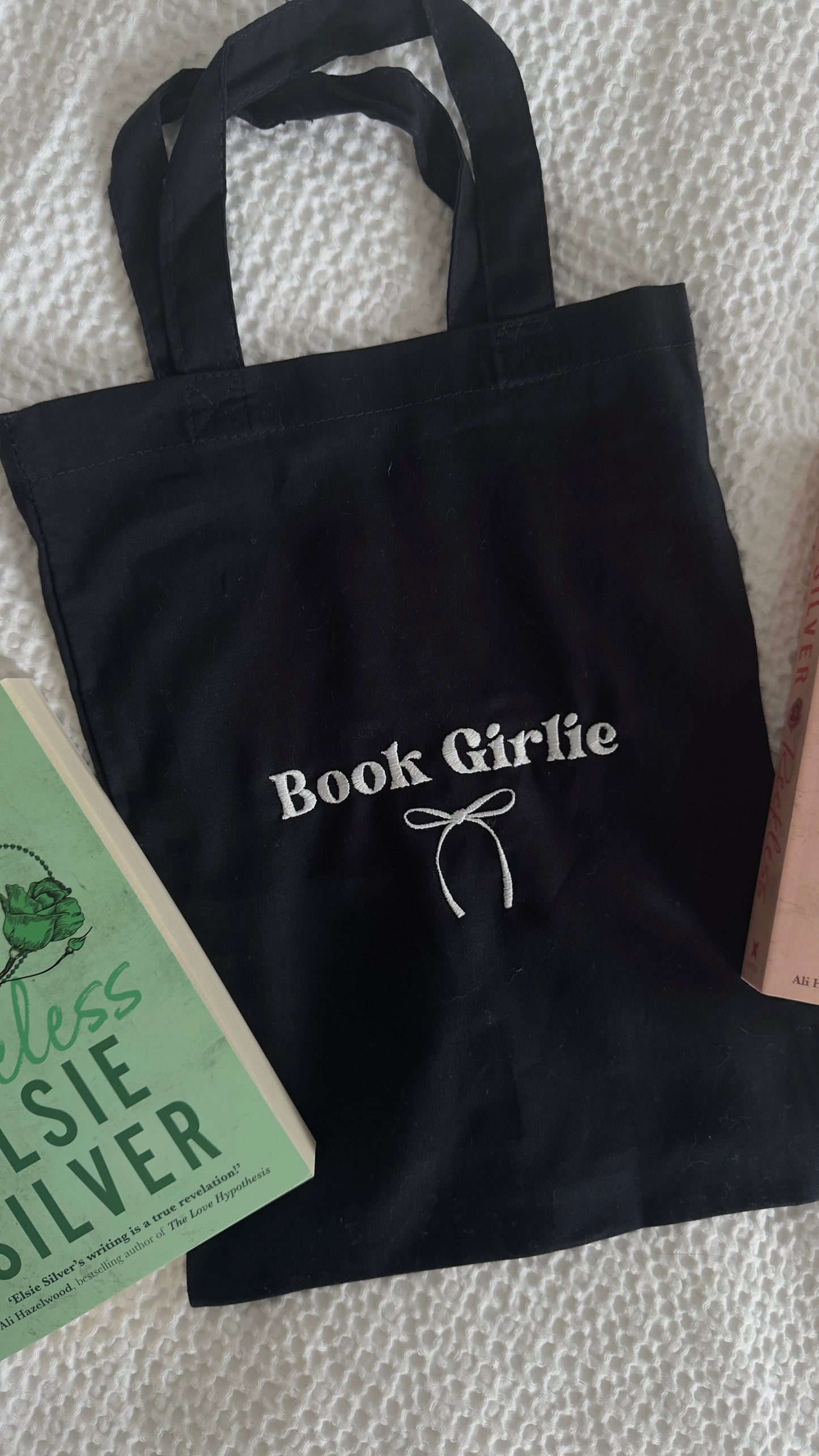 Mini Book Tote Bag