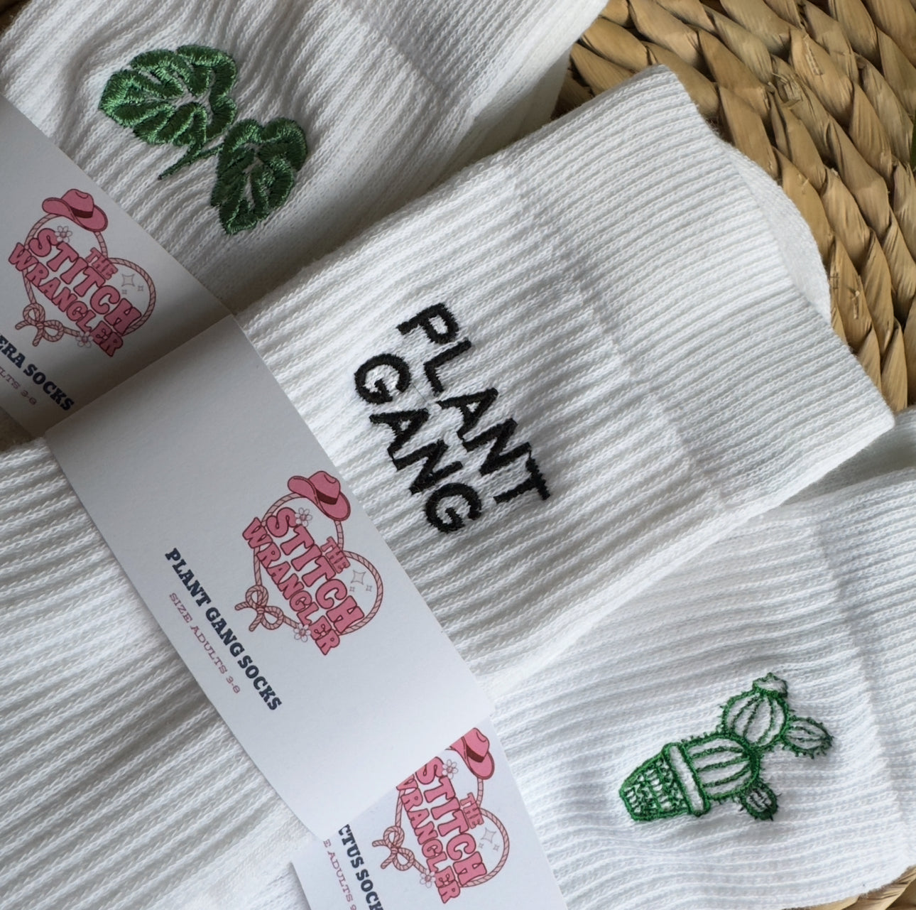 Monstera Socks