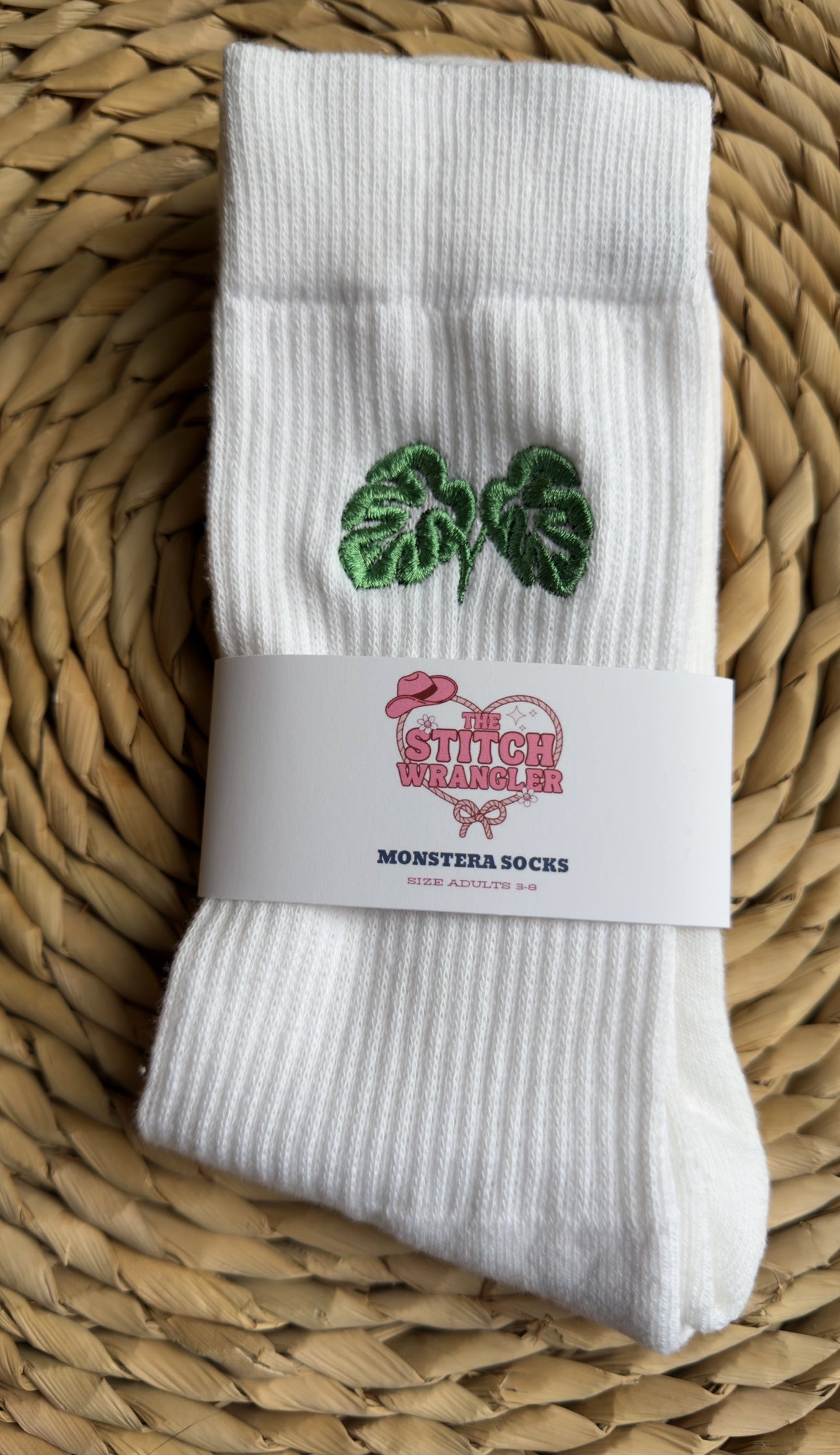 Monstera Socks