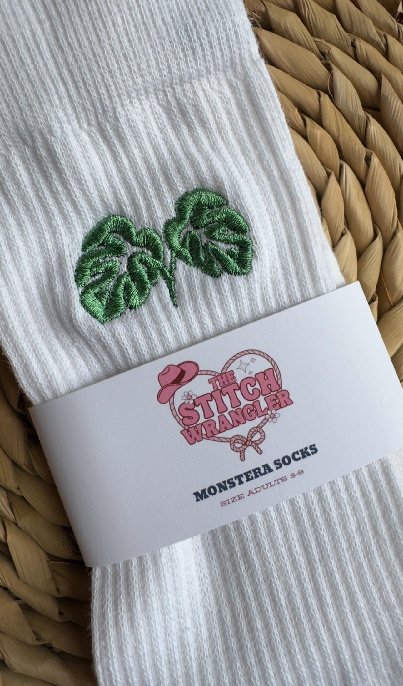 Monstera Socks