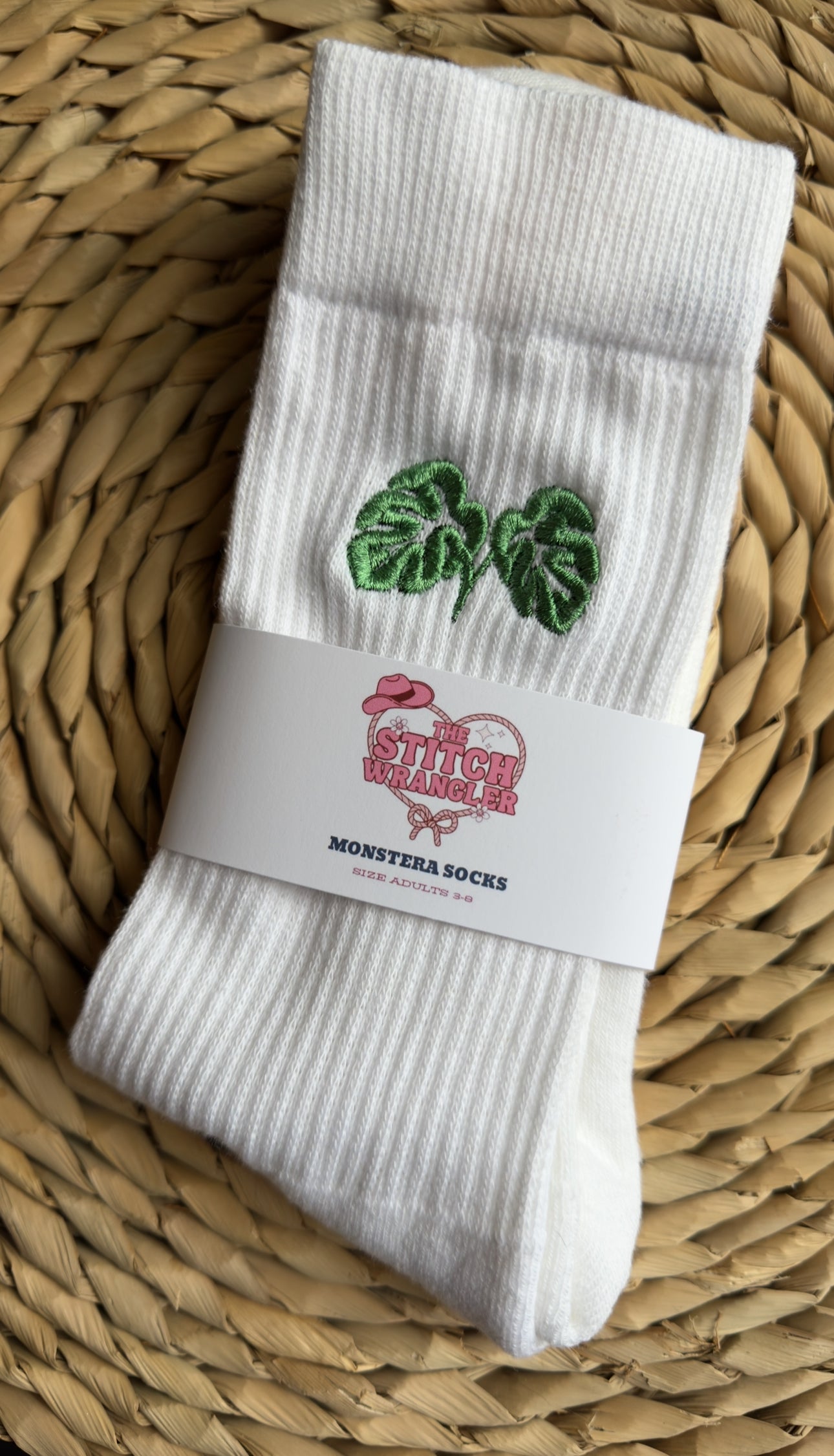 Monstera Socks